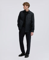 CAMICIA 13 PIU IN NYLON-NERO-BLACK-NEGRO-SCHWARZ-NOIR